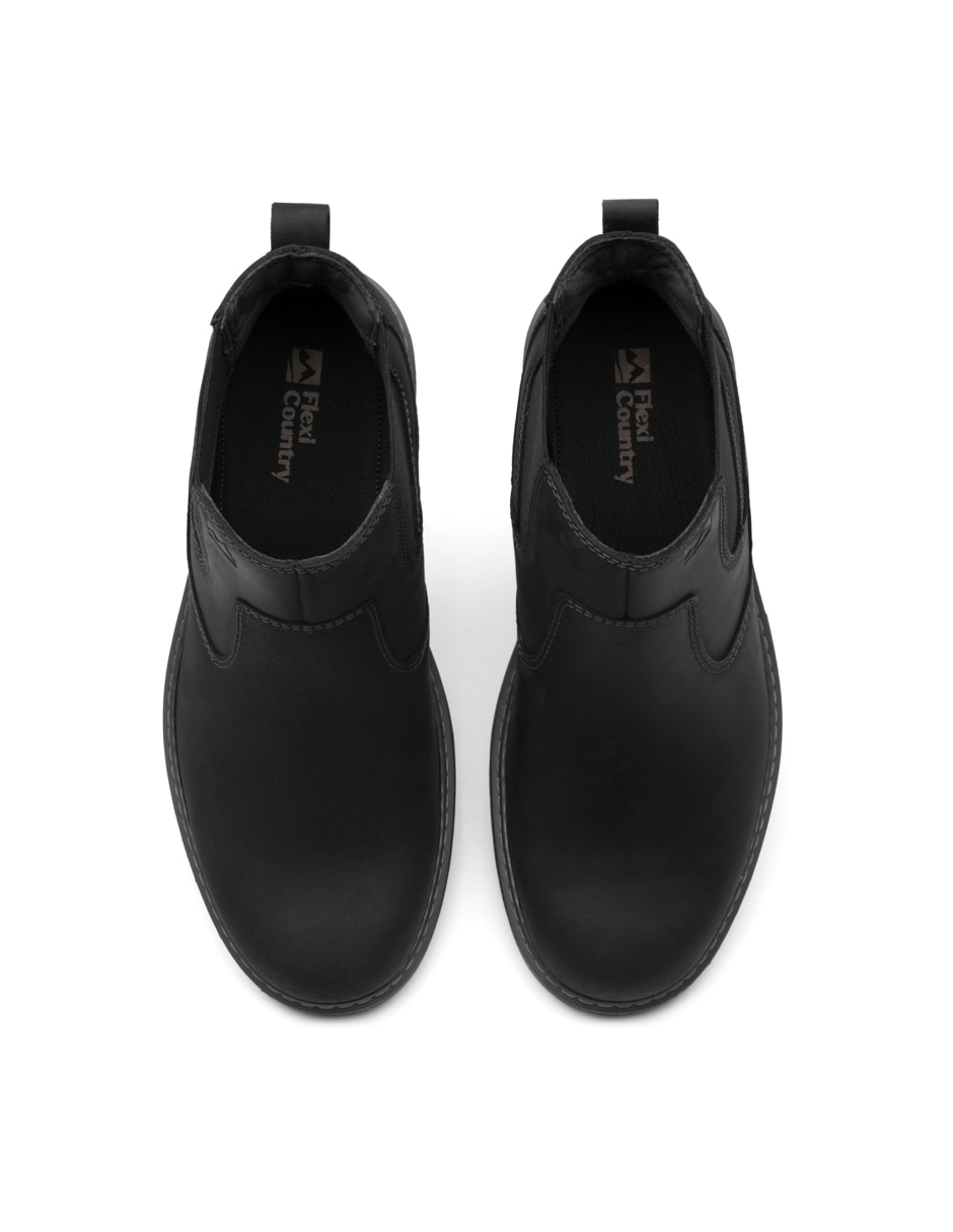 Bota casual de piel para hombre 9