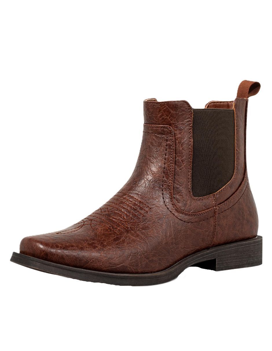 Bota de piel para hombre