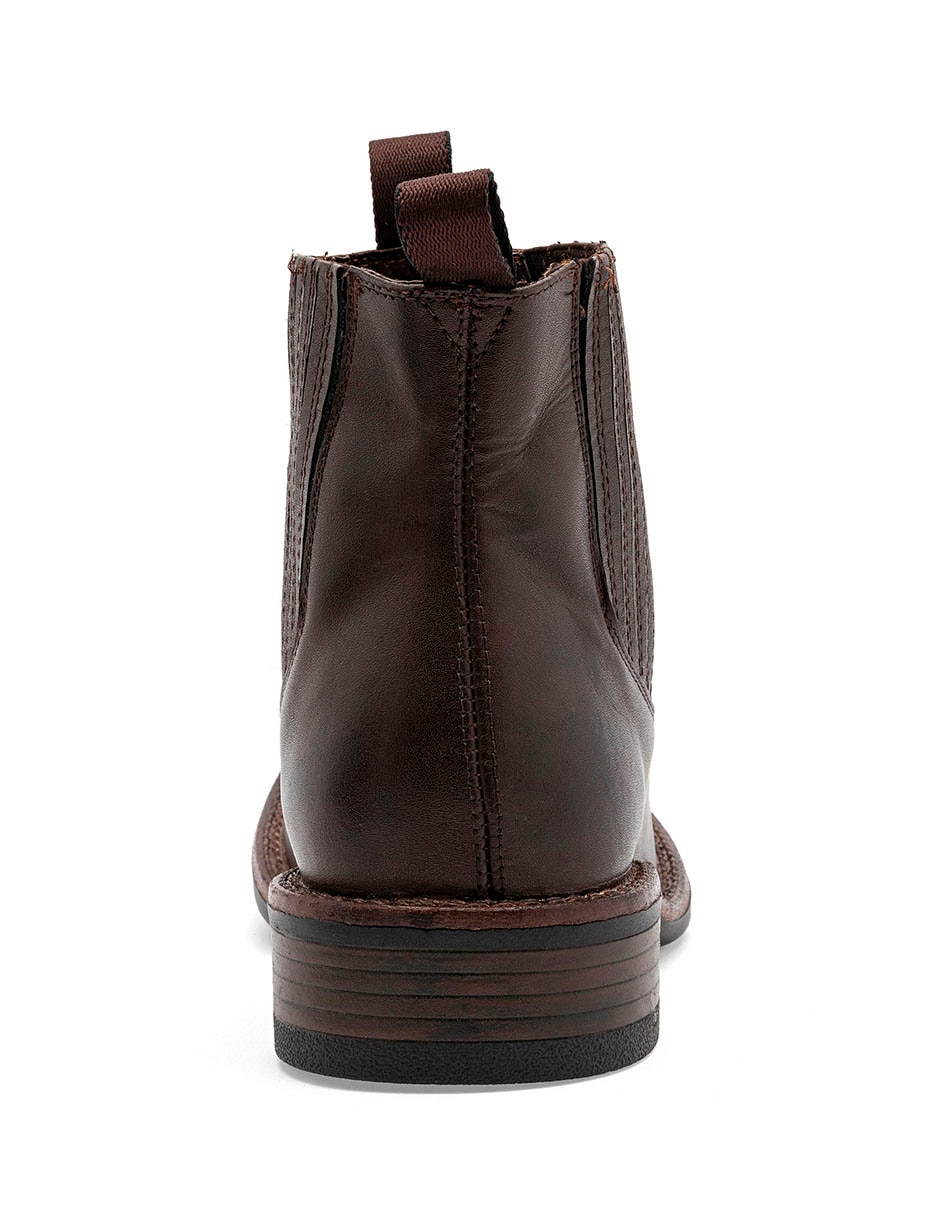 Bota de piel para hombre