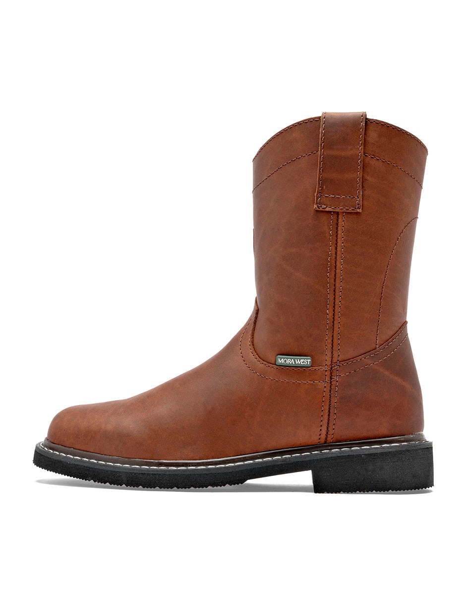 Bota de piel para hombre