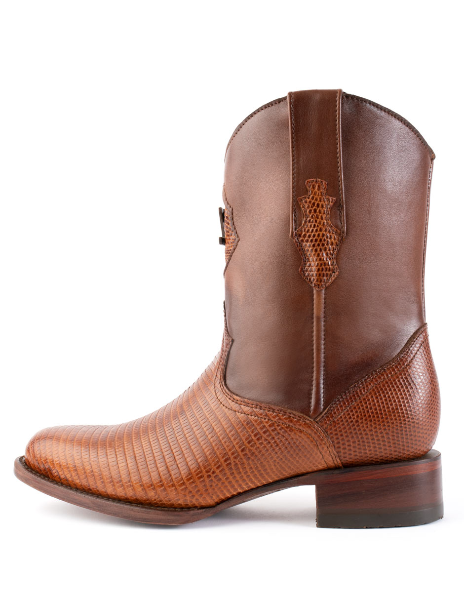 Bota bota exotica lizard de piel para hombre 1