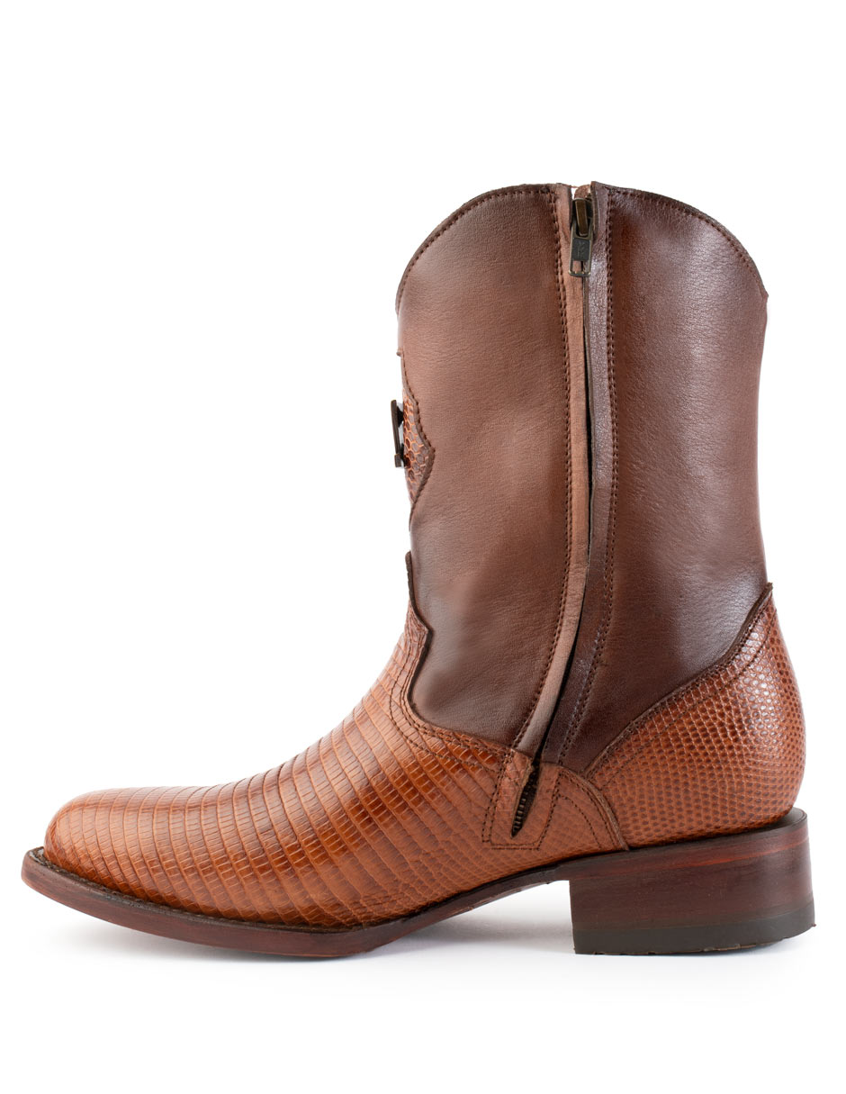 Bota bota exotica lizard de piel para hombre 7