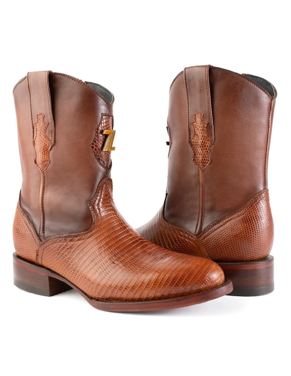 Bota bota exotica lizard de piel para hombre 2