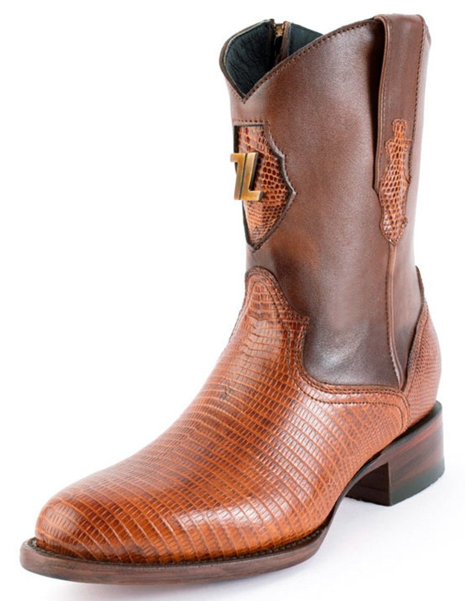 Bota bota exotica lizard de piel para hombre 6