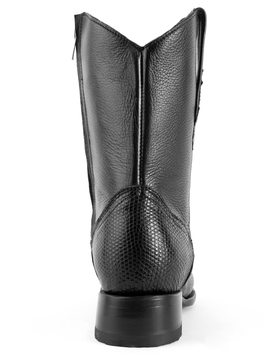 Bota bota exotica lizard de piel para hombre 5