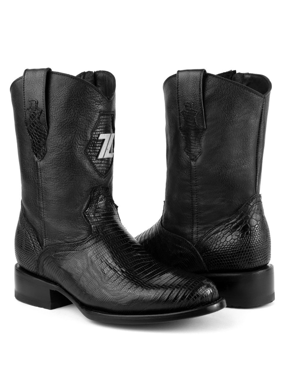Bota bota exotica lizard de piel para hombre 8