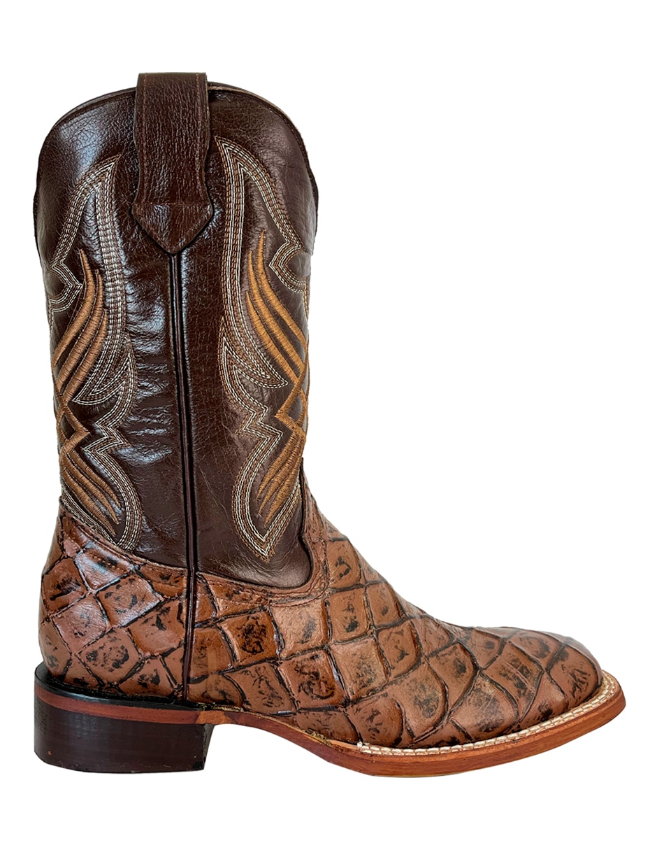 Bota vaquero de piel para hombre Bota vaquero de piel para hombre