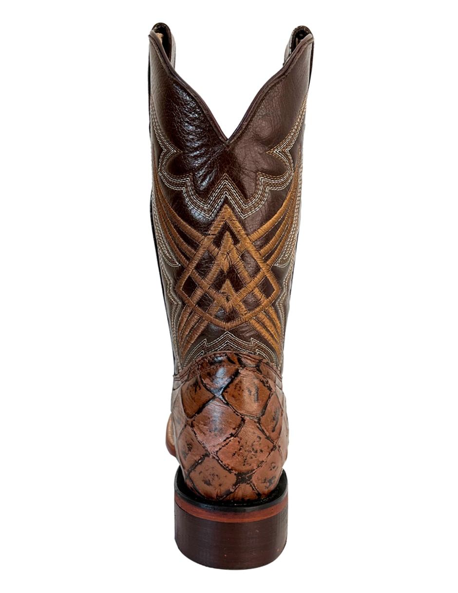 Bota vaquero de piel para hombre 4