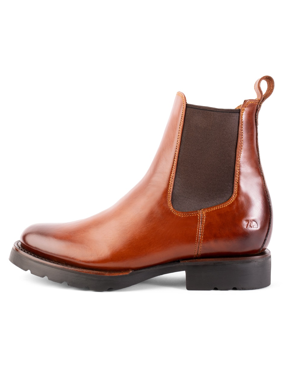 Bota chelsea de piel para hombre