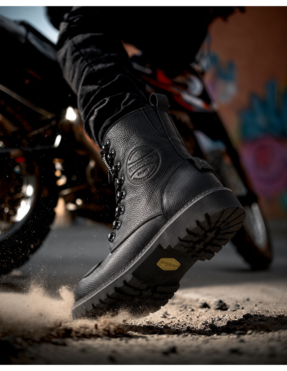 Bota nolds de piel para hombre 8