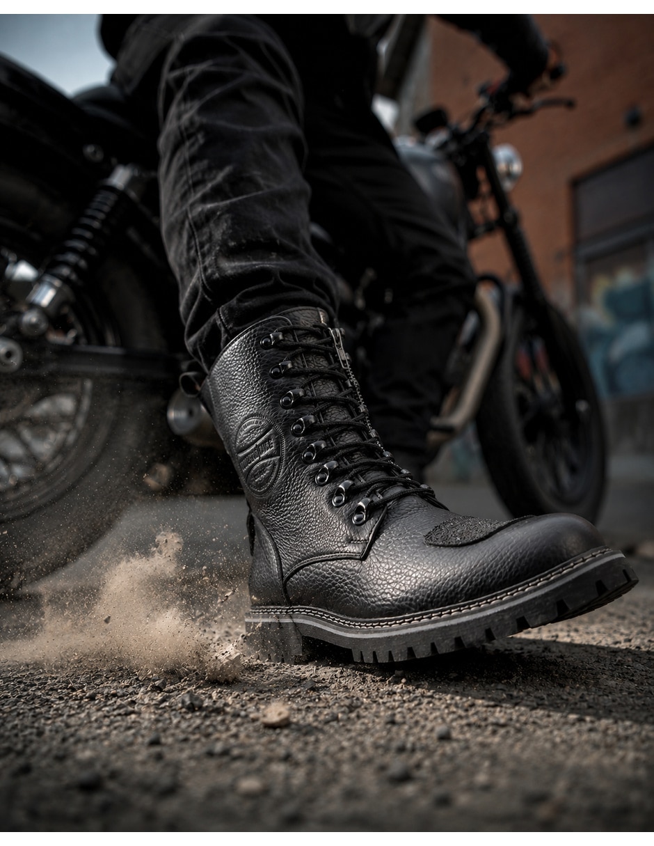 Bota nolds de piel para hombre 9