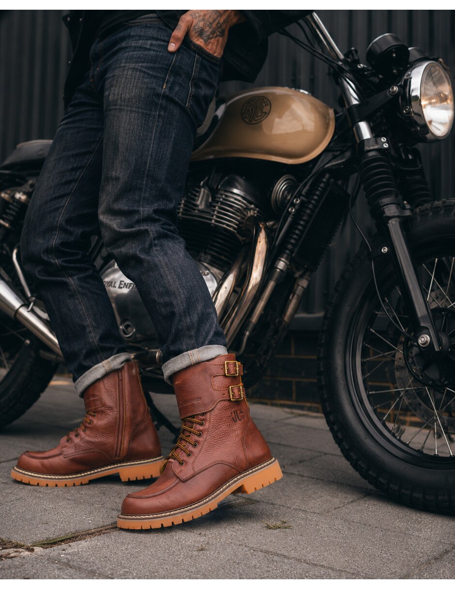 Bota dooney de piel para hombre 6