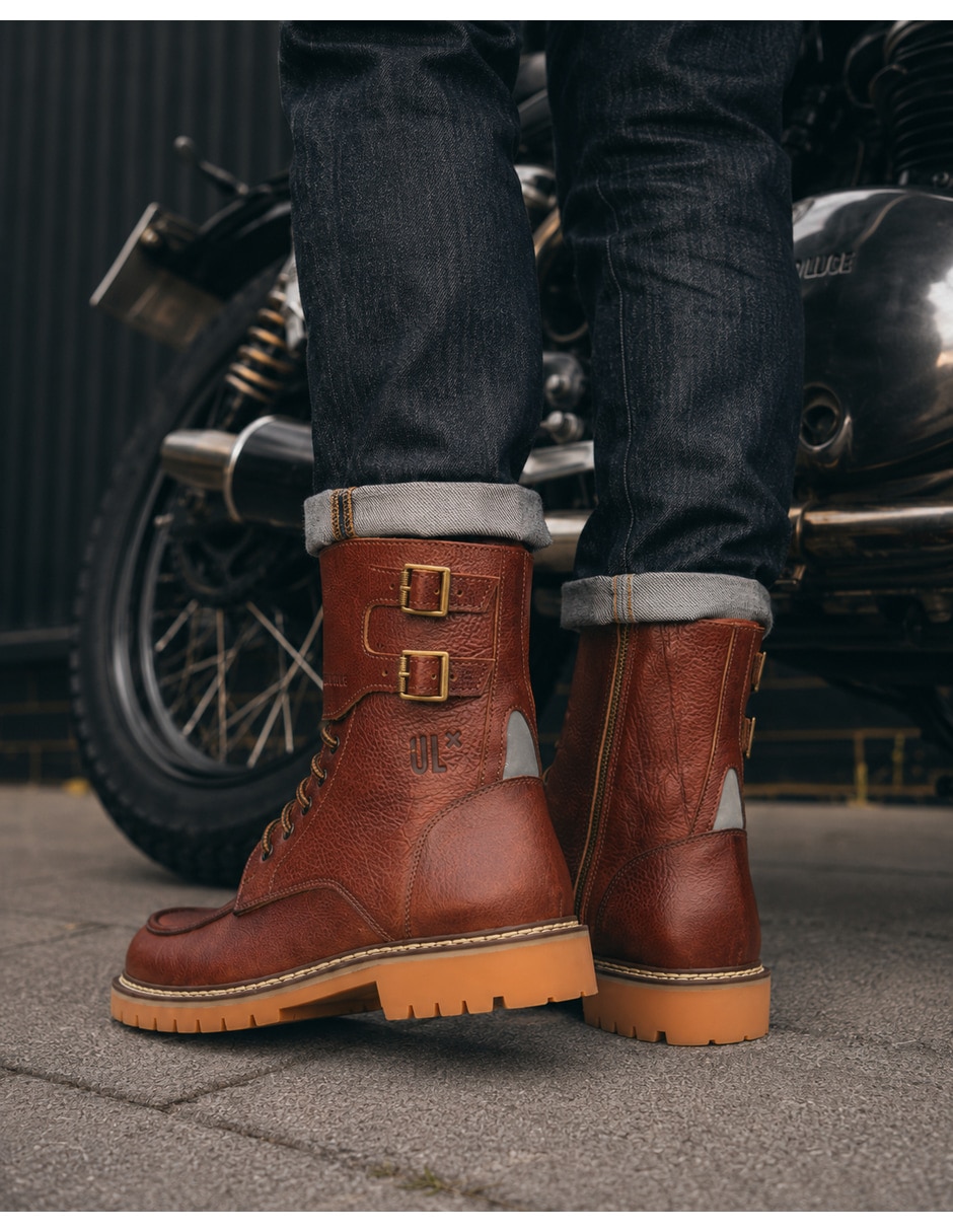 Bota dooney de piel para hombre 7