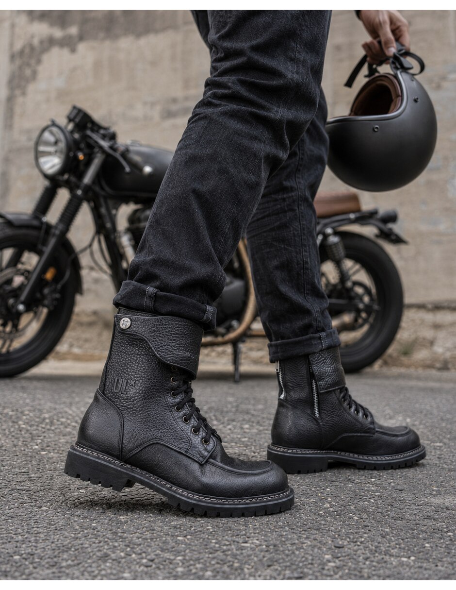 Bota rooney de piel para hombre 9