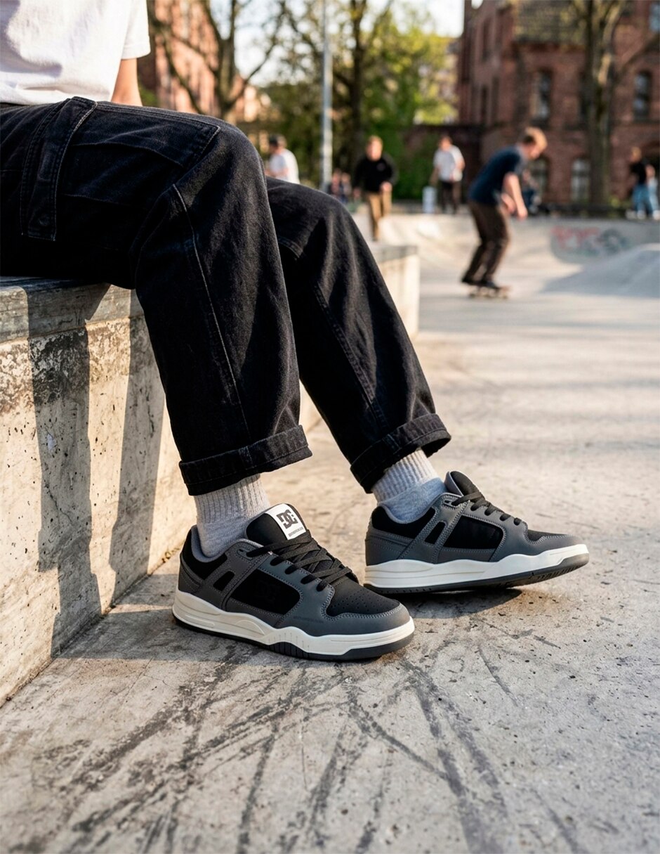 Tenis de piel(si aplica) DC Sin familia o coleccion para hombre 7