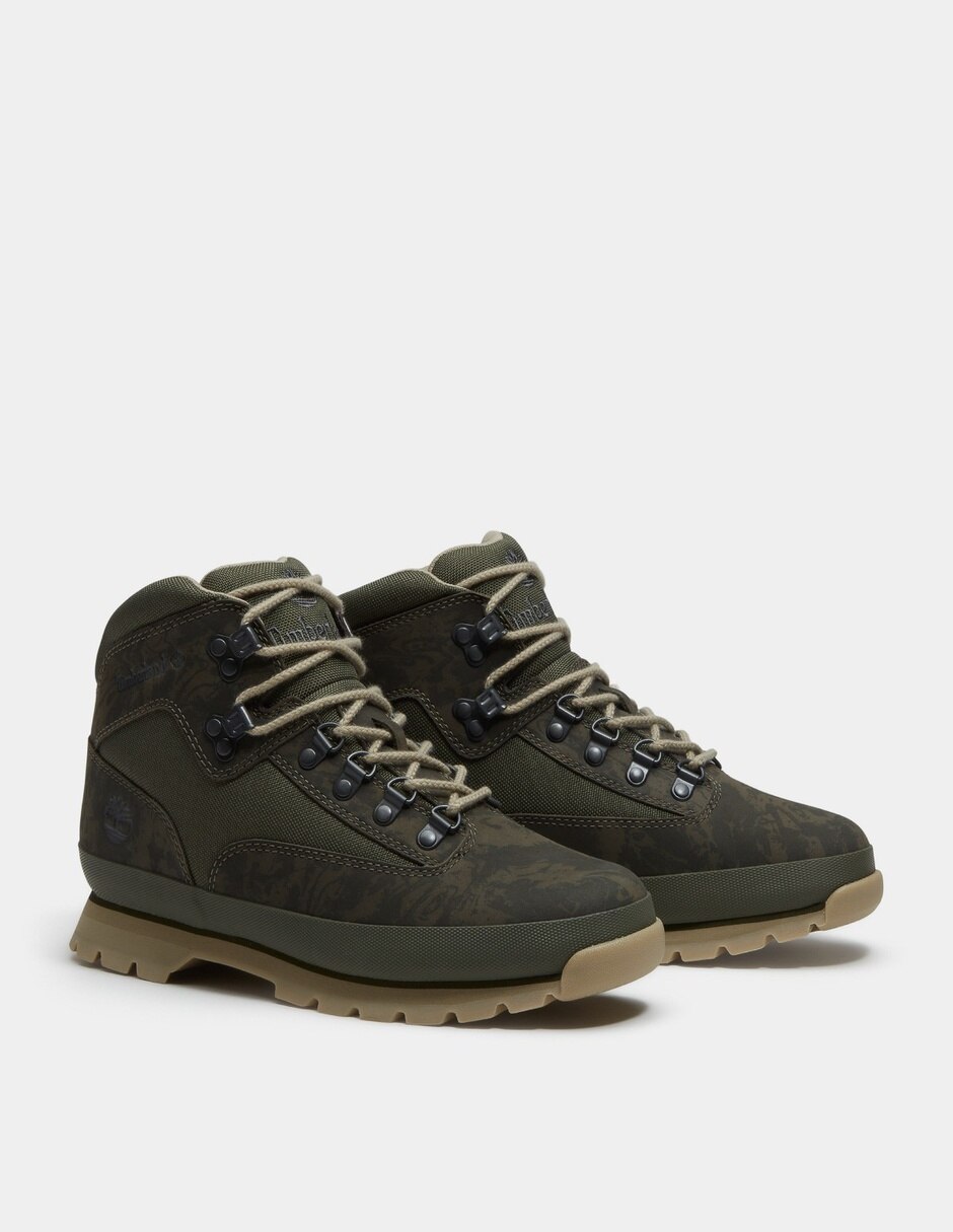 Bota/Botín Botas Euro Hiker para Hombre Verde TB0A2PUSAKA de Piel para hombre 4