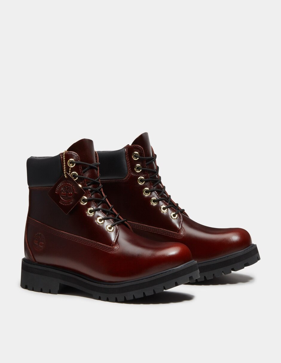 Bota/Botín Botas impermeables Timberland® Heritage de 6 pulgadas para Hombre Café TB0A29U2EIW de Piel para hombre 4