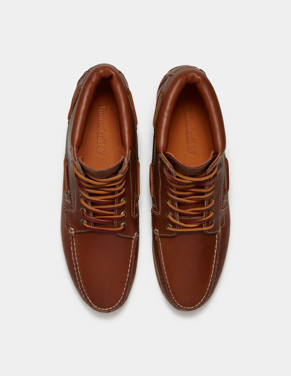 Bota/Botín Botas Timberland® Authentic Mid para Hombre Café TB0A2N4CAMX de Piel para hombre 2