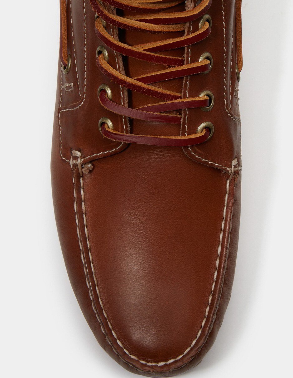Bota/Botín Botas Timberland® Authentic Mid para Hombre Café TB0A2N4CAMX de Piel para hombre 7