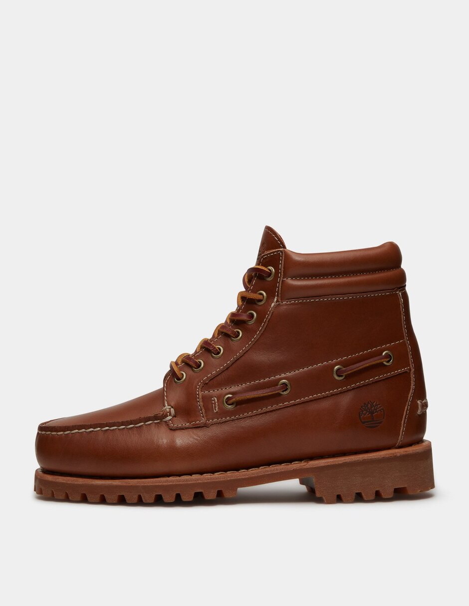 Bota/Botín Botas Timberland® Authentic Mid para Hombre Café TB0A2N4CAMX de Piel para hombre 8