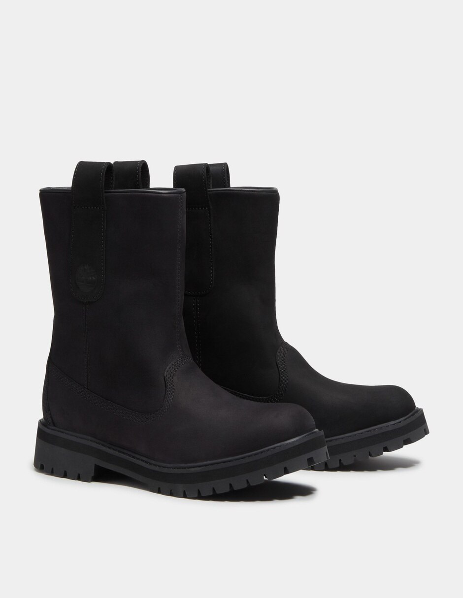Bota/Botín Botas Timberland® Heritage Mid Pull-On para Hombre Negro TB0A5PVJW05 de Piel para hombre 4