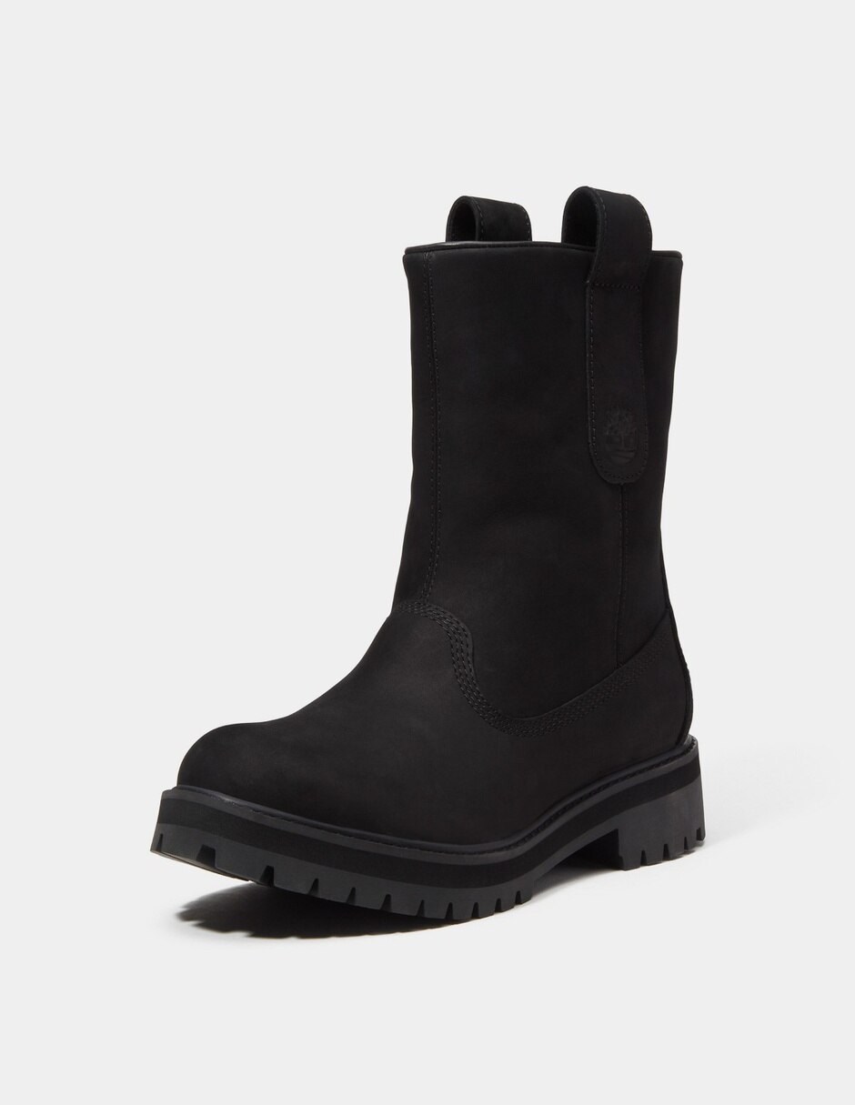 Bota/Botín Botas Timberland® Heritage Mid Pull-On para Hombre Negro TB0A5PVJW05 de Piel para hombre 9