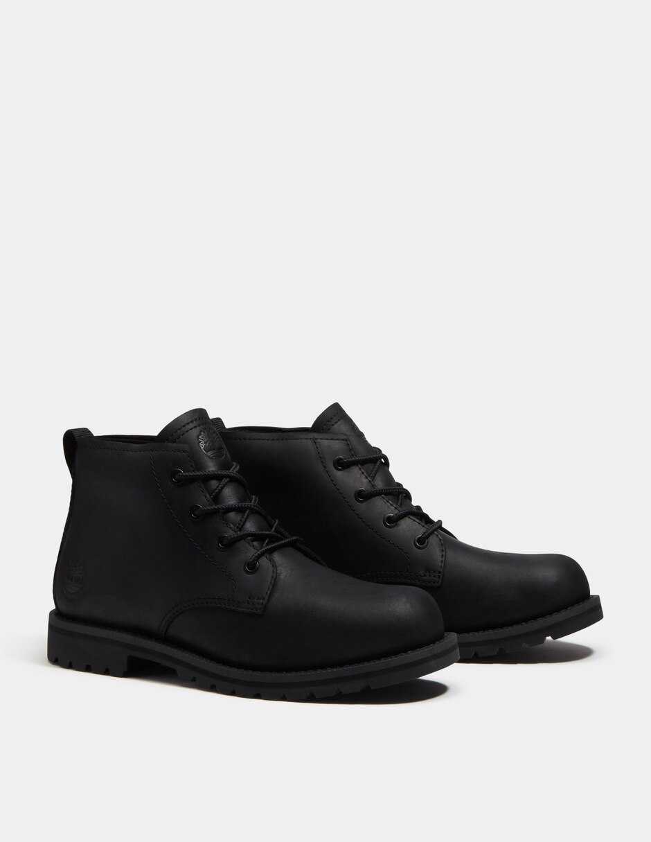 Bota/Botín Botas chukka impermeables Britton Falls para Hombre Negro TB0A5PKNEL2 de Piel para hombre 4