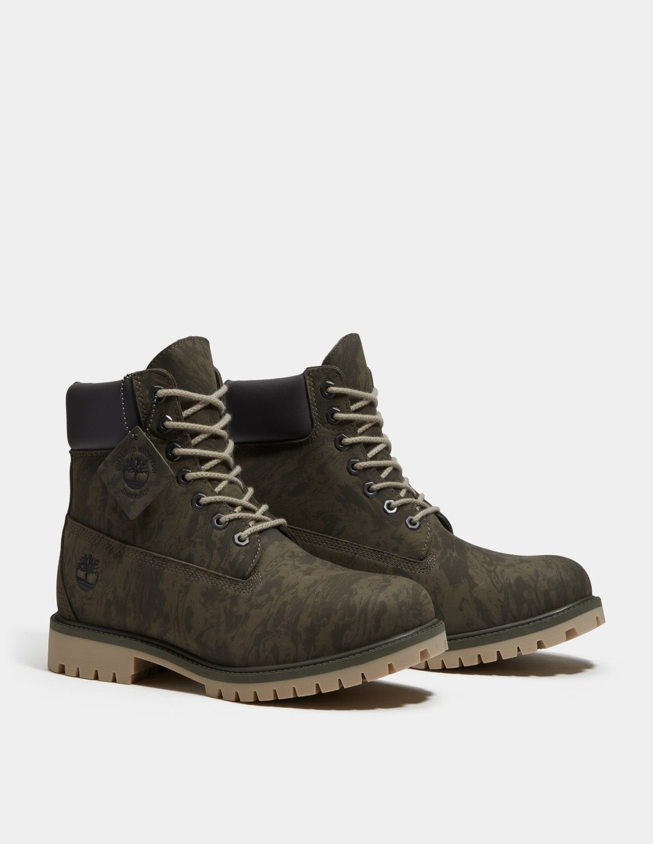 Bota/Botín Botas impermeables Timberland® Heritage de 6 pulgadas para Hombre Verde TB0A446JAKA de Piel para hombre 4
