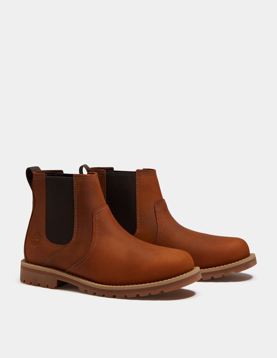 Bota/Botín Botas Chelsea Britton Falls para Hombre Café TB0A5N73EM4 de Piel para hombre 4