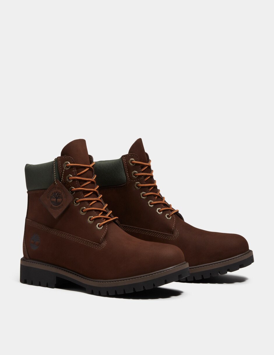 Bota/Botín Botas impermeables Timberland® Heritage de 6 pulgadas para Hombre Café TB0A5RNWAMJ de Piel para hombre 4
