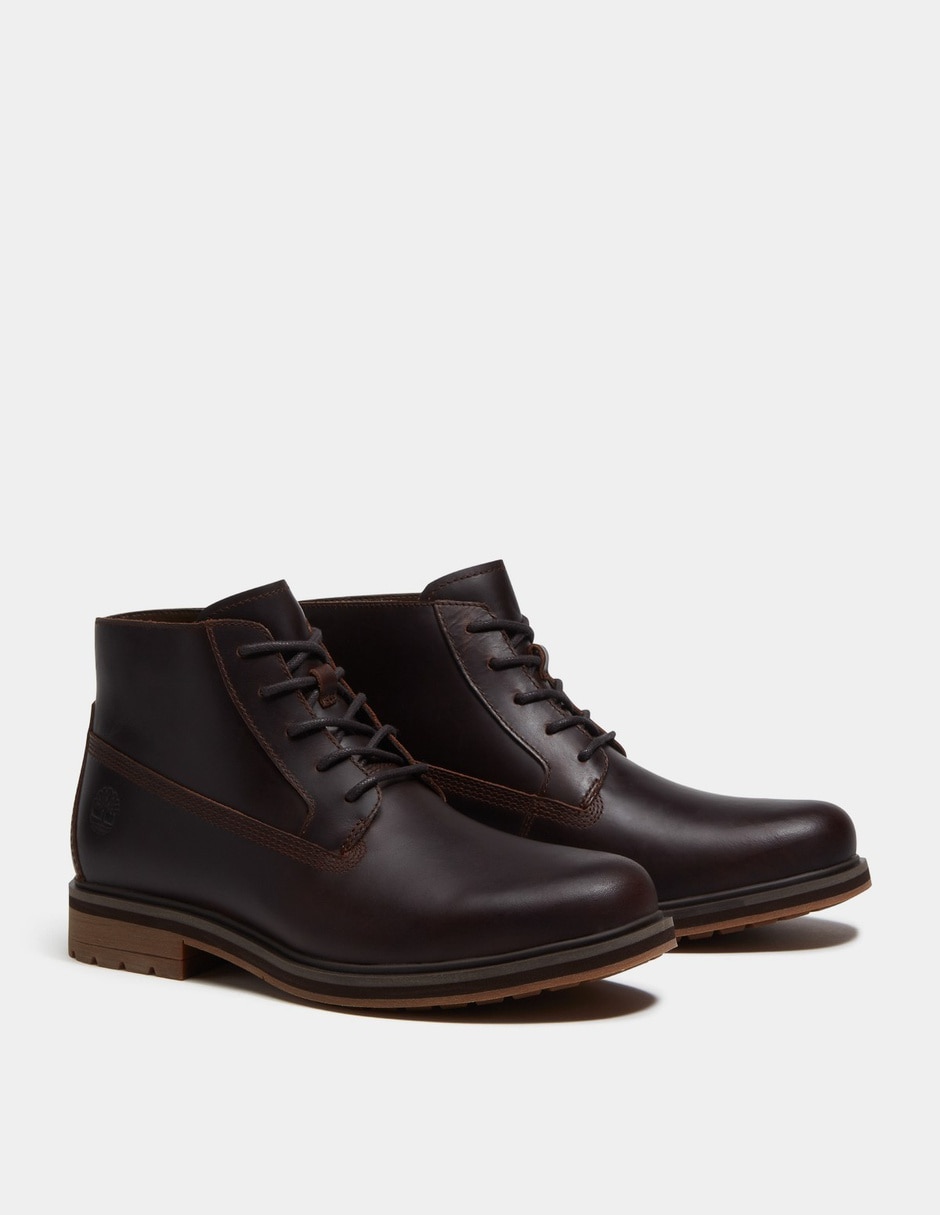 Bota/Botín Botas chukka Weatherbucks Essential para Hombre Café TB0A5NTSW01 de Piel para hombre 4