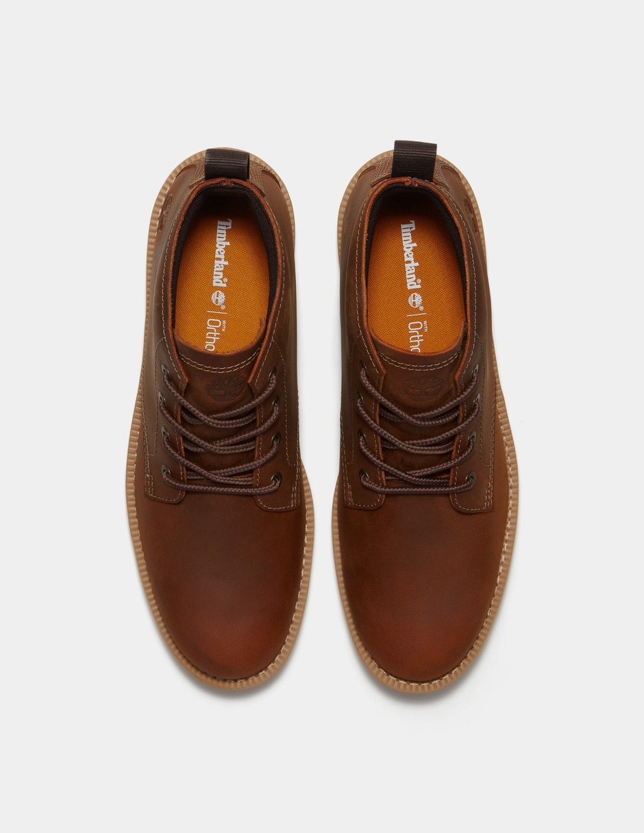 Bota/Botín Botas chukka impermeables Britton Falls para Hombre Café TB0A5PKNEM4 de Piel para hombre 2