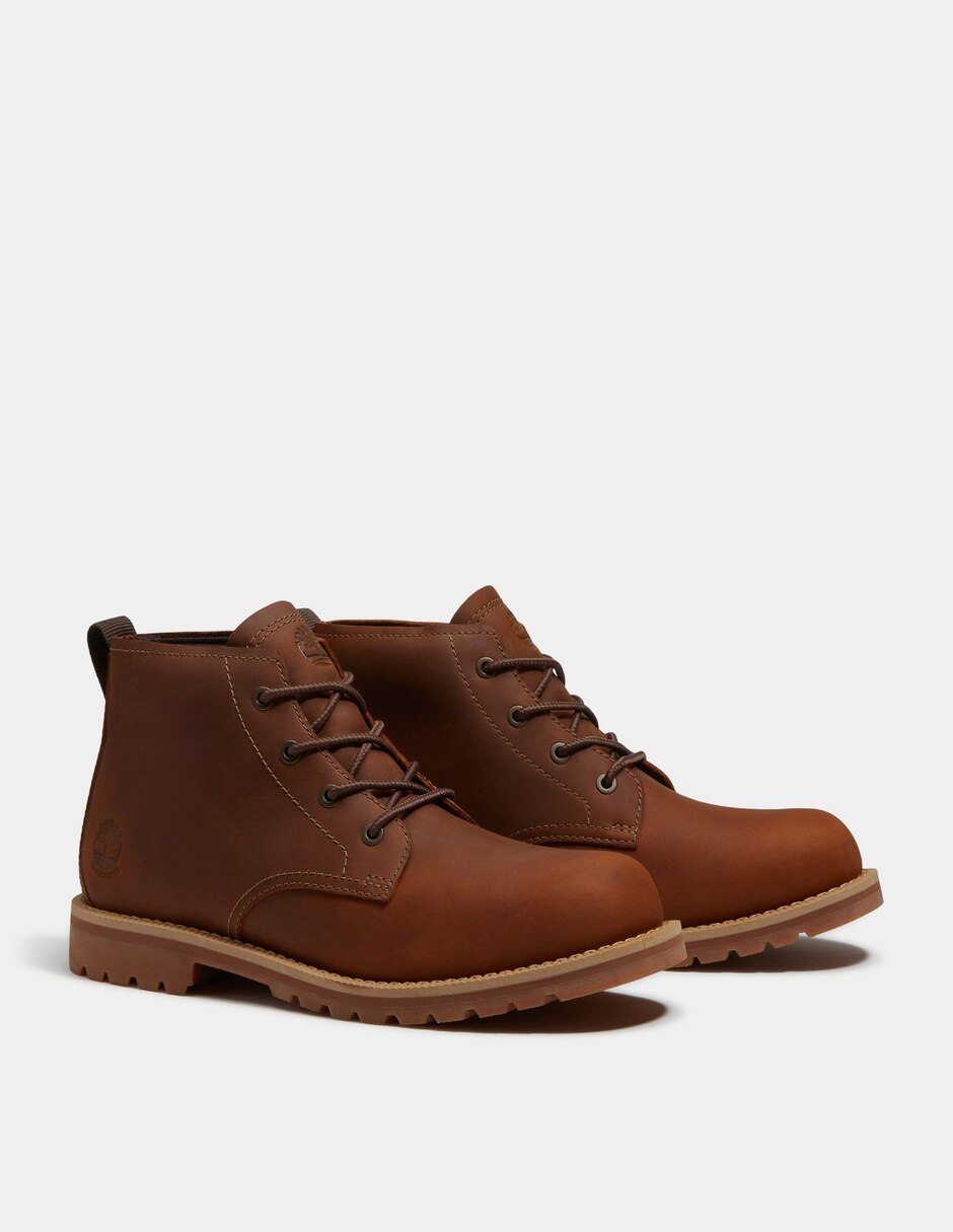 Bota/Botín Botas chukka impermeables Britton Falls para Hombre Café TB0A5PKNEM4 de Piel para hombre 4