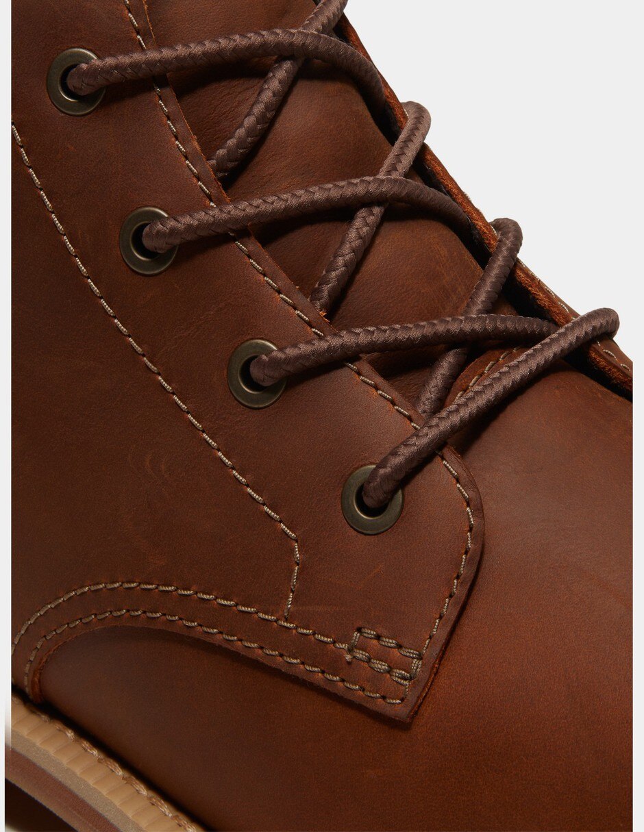 Bota/Botín Botas chukka impermeables Britton Falls para Hombre Café TB0A5PKNEM4 de Piel para hombre 7