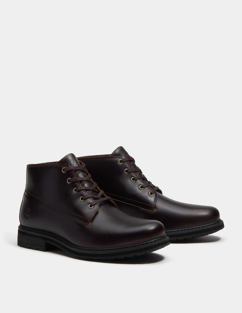 Bota/Botín Botas chukka impermeables Stormbucks para Hombre Café TB0A5SRXW01 de Piel para hombre 4