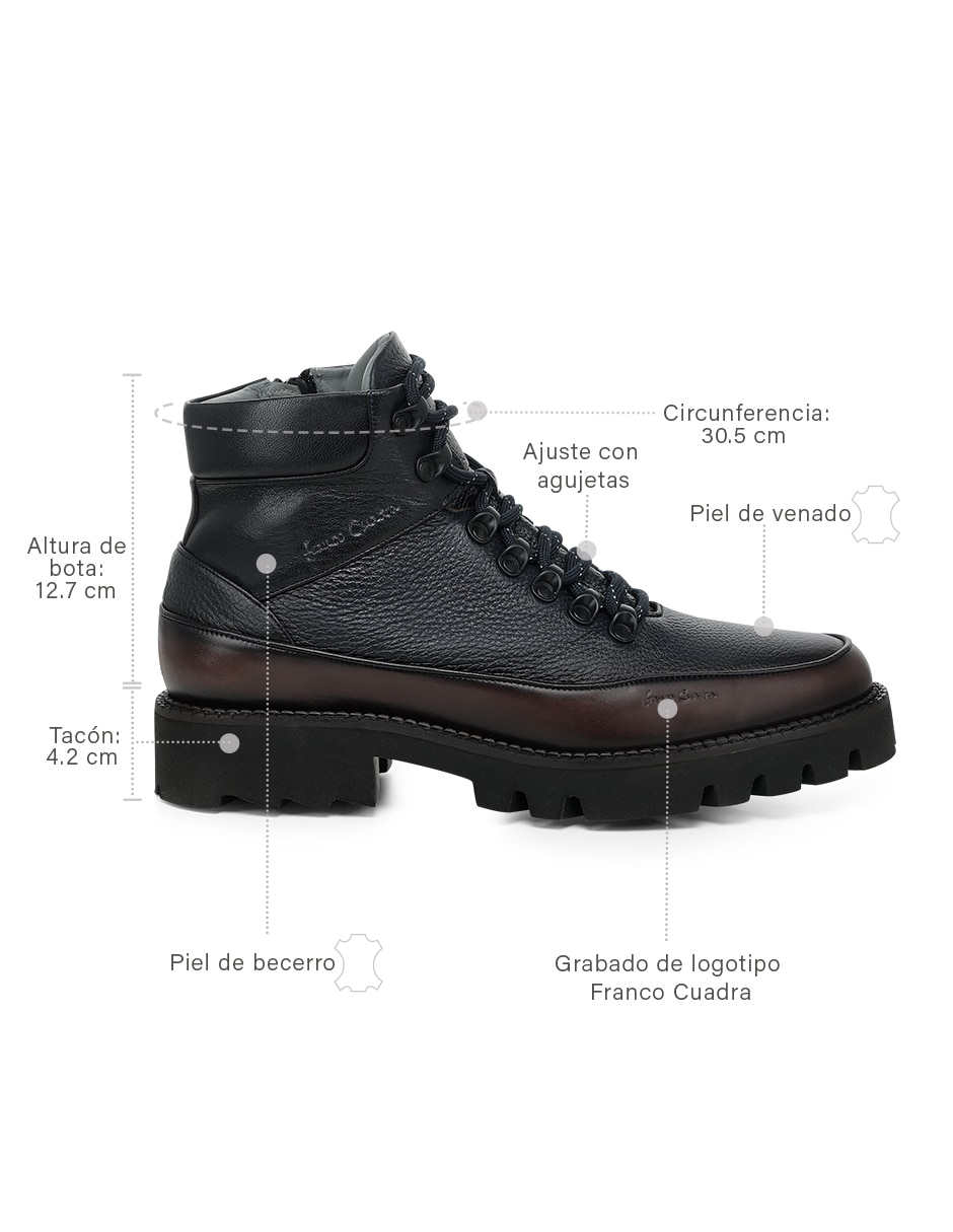 Bota de piel para hombre 8