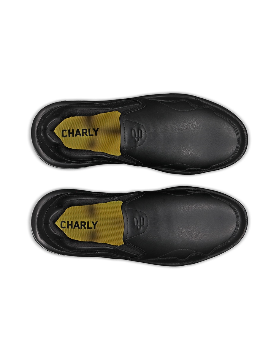 Tenis de piel(si aplica) Work Service para hombre 5