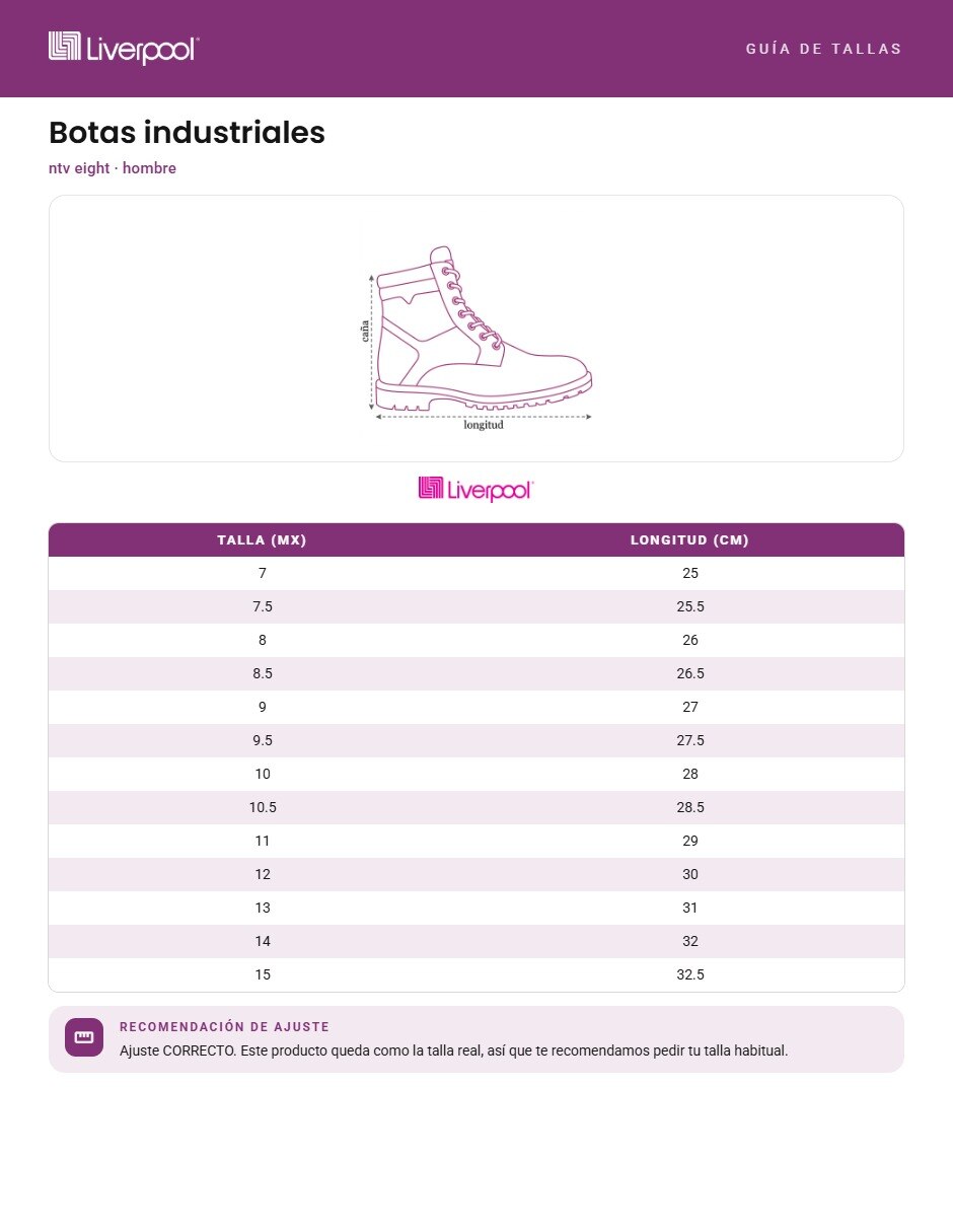 Bota industrial de 5