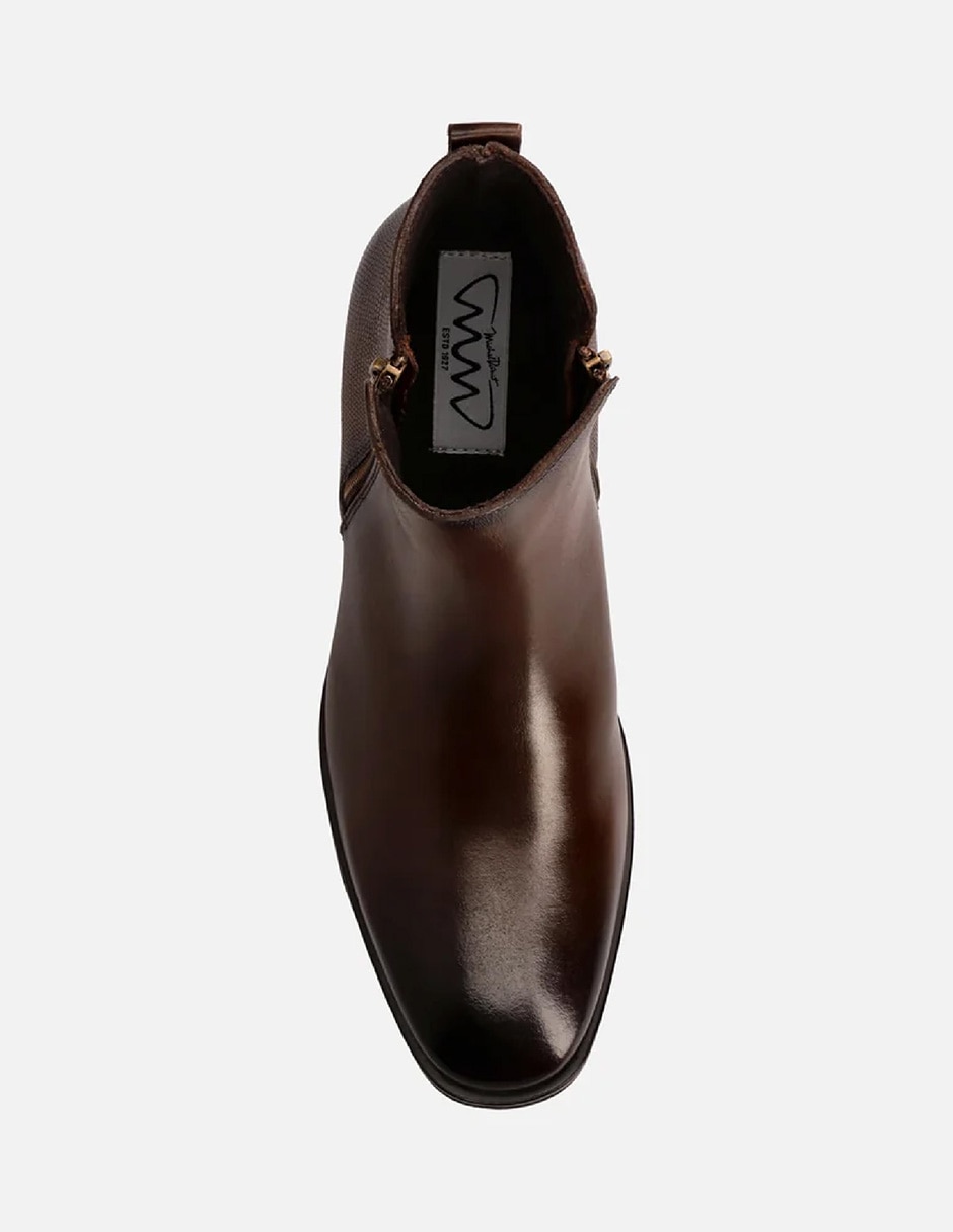 Bota/Botín de Piel para hombre 4
