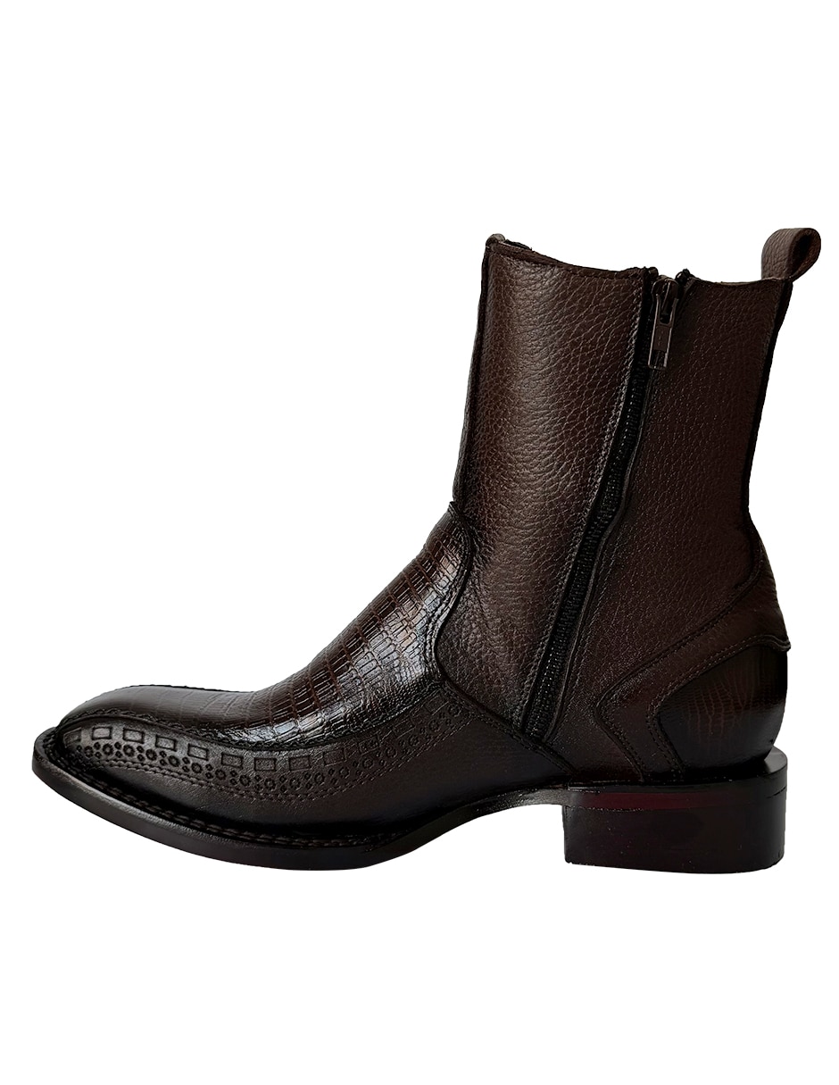 Bota/Botín VAQUERO de Piel bovino para hombre 3