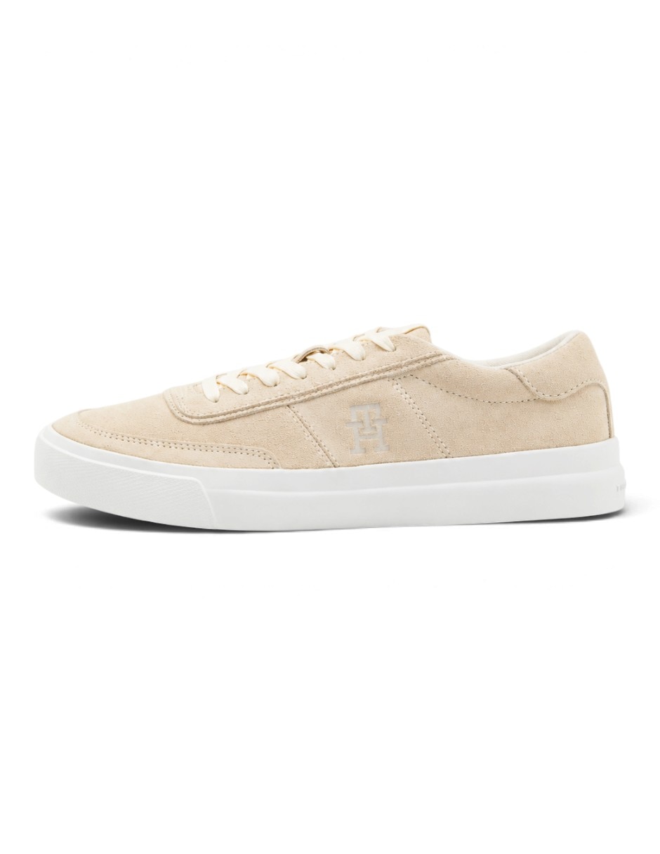 Tenis th monogram suede court trainers para hombre Tenis th monogram suede court trainers para hombre