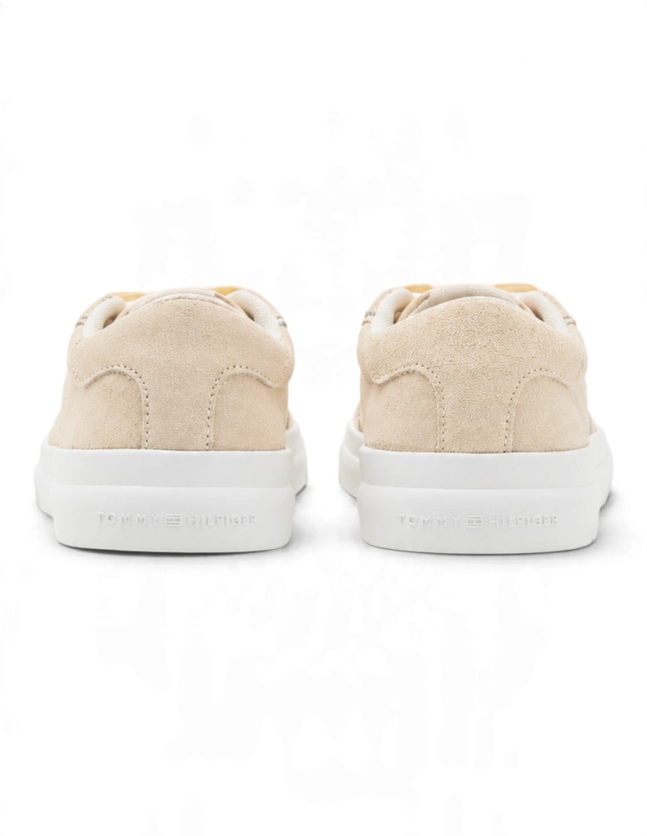 Tenis th monogram suede court trainers para hombre 4