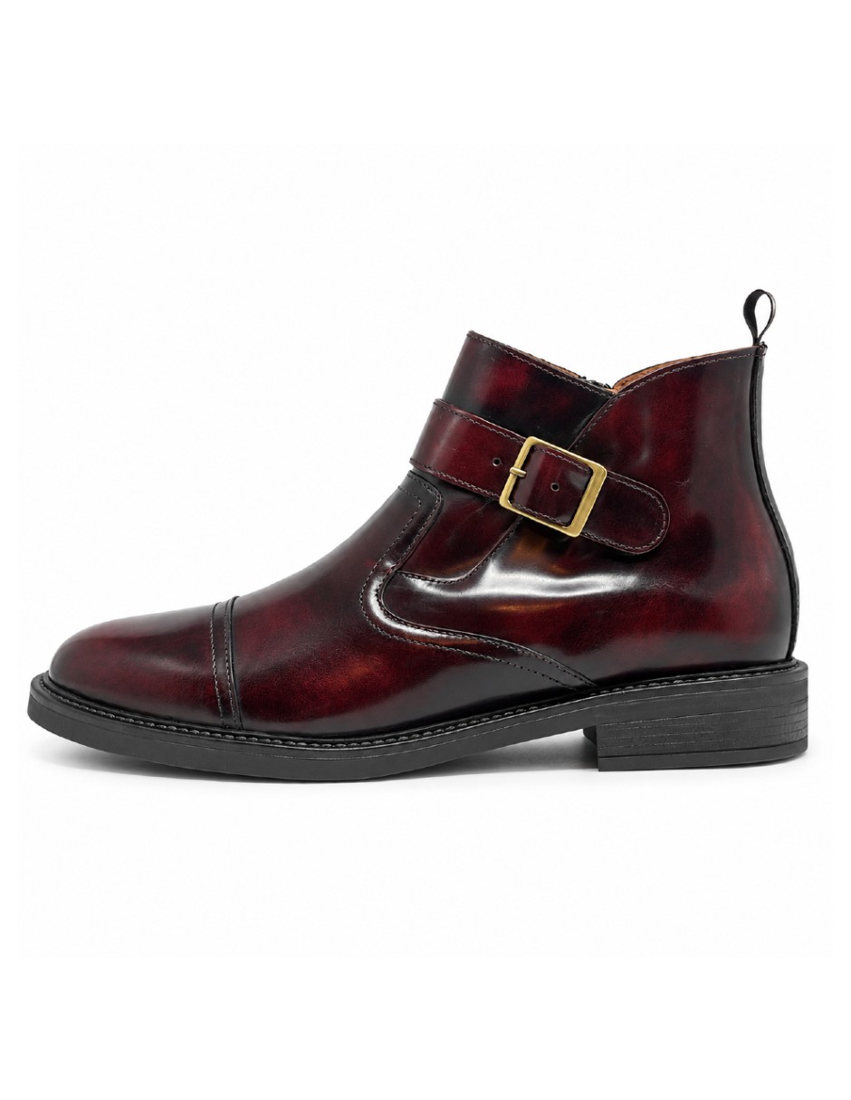 Bota de piel bovino para hombre Bota de piel bovino para hombre