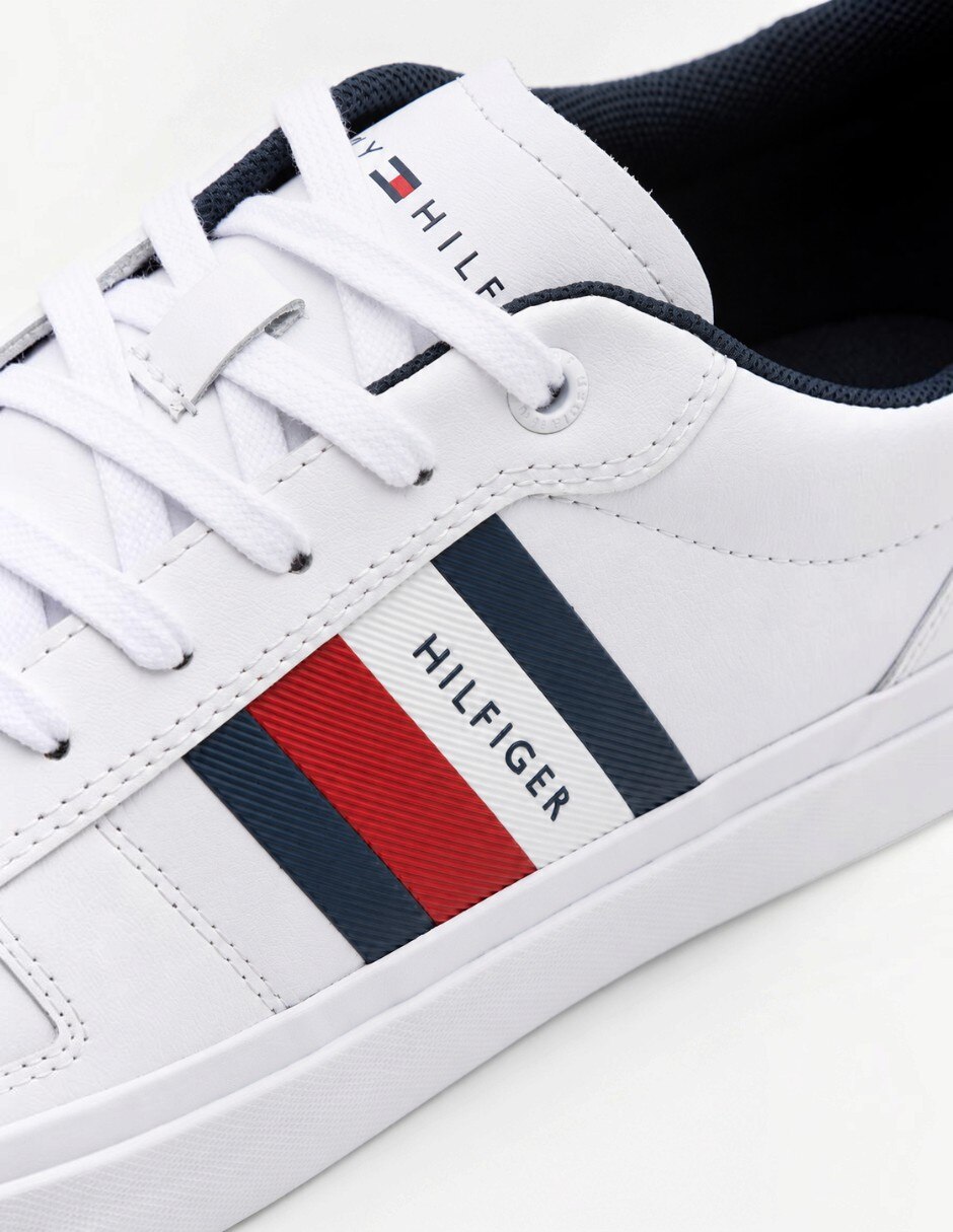 Tenis icon court stripes para hombre 5