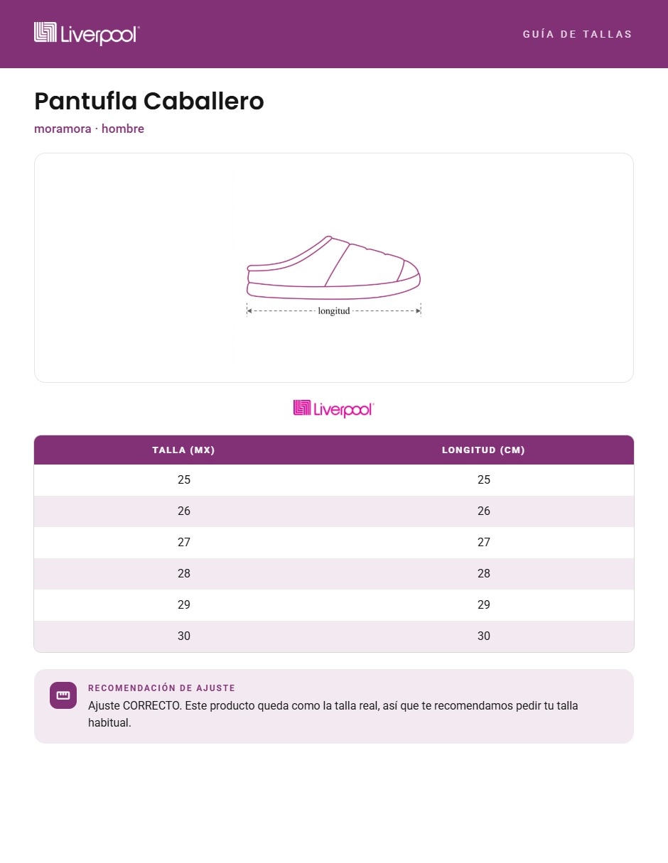 Pantufla para hombre 6