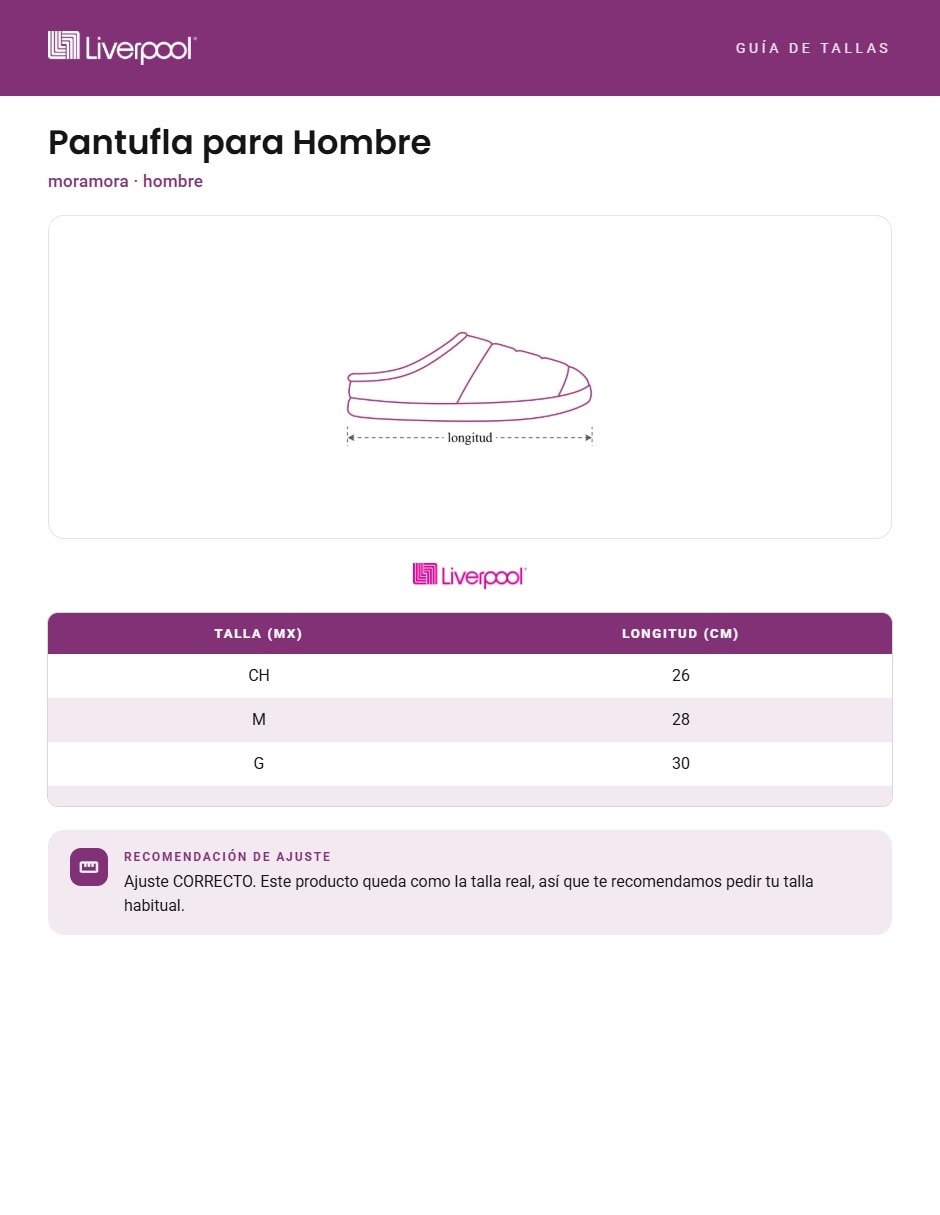 Pantufla para hombre 6