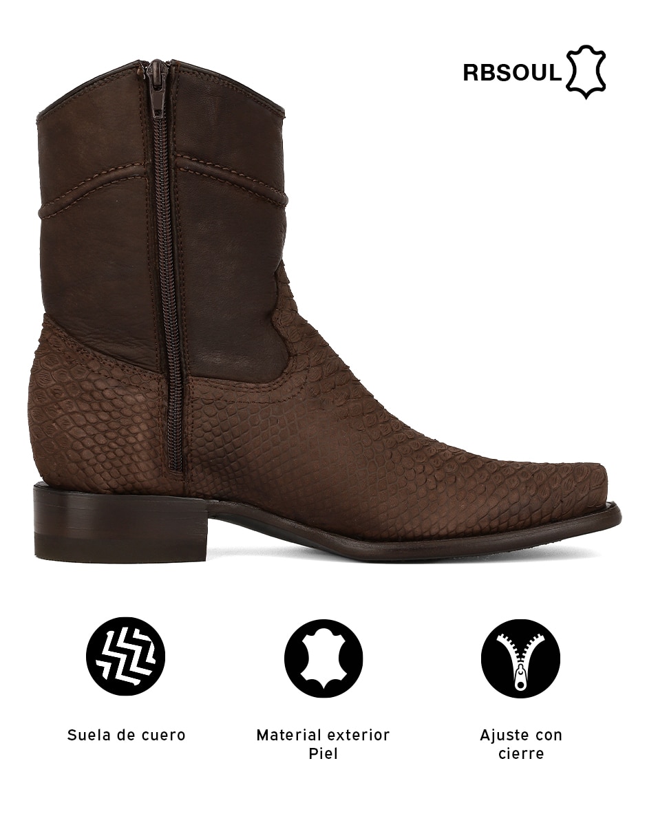 Bota de piel para hombre 4