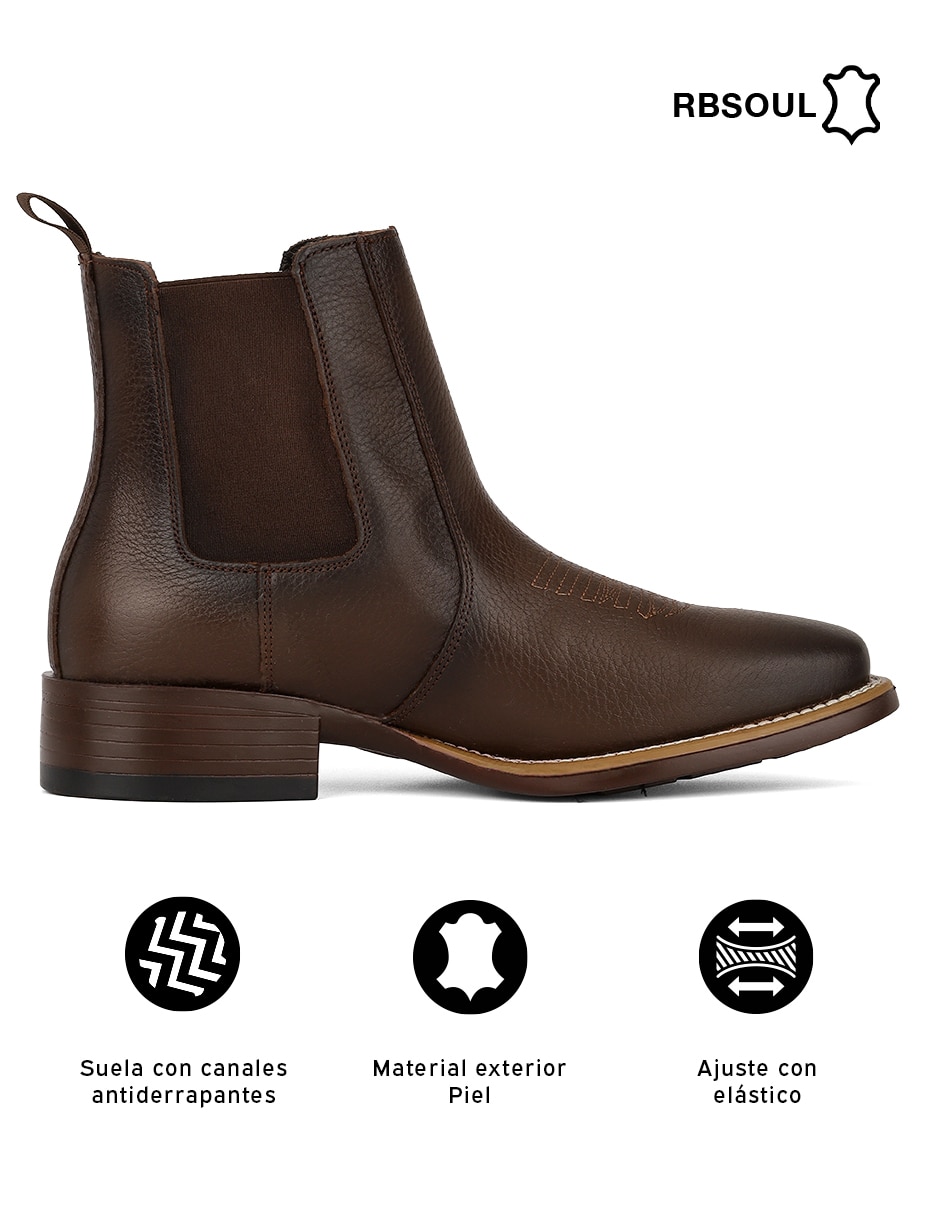 Bota de piel para hombre 4