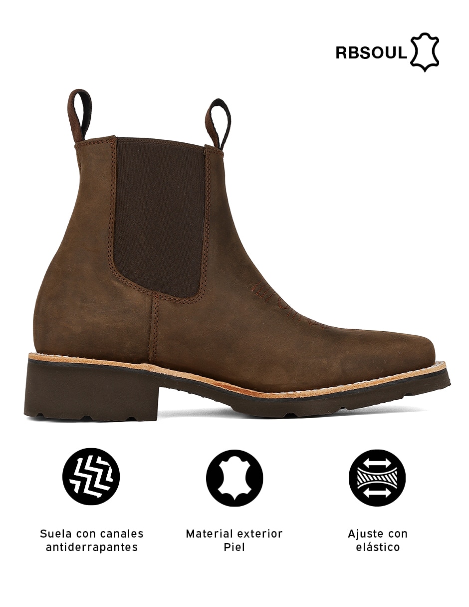 Bota de piel para hombre 4