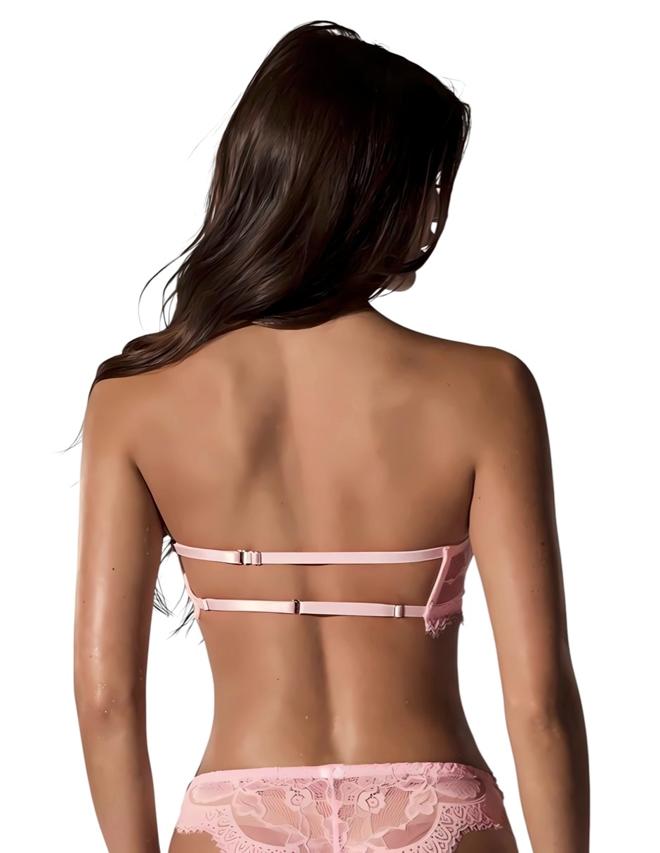 Conjunto de bra y panty Hanna White